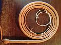 12 foot Natual Tan 12 plait Indiana Jones Bullwhip